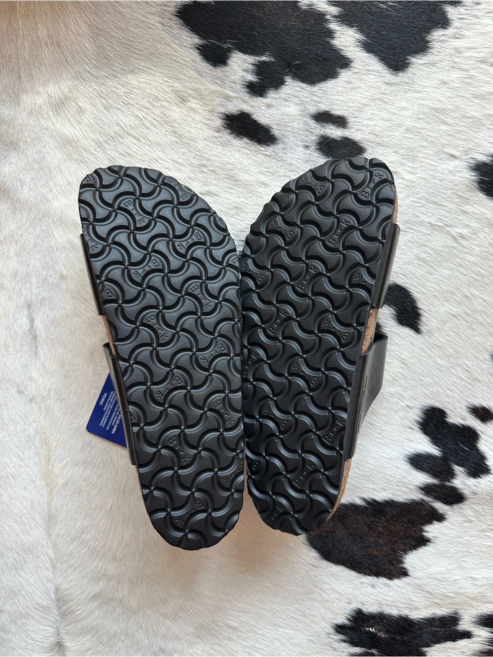 Birkenstock Sydney Double Buckle Sandals in Black (Graceful Licorice) 38 - Picture 4 of 5